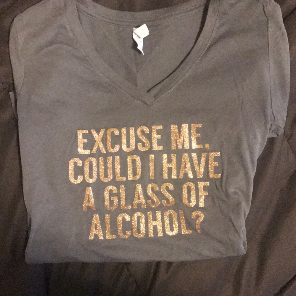 Alcohol tshirt
